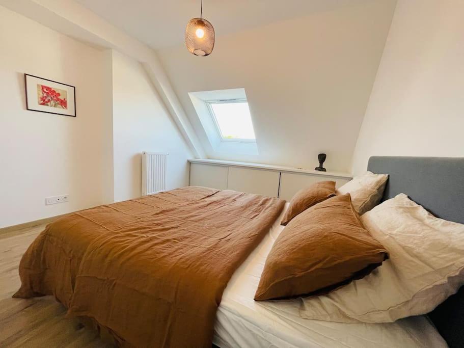 Appartement Lumineux Et Spacieux, Terrasse Et Parking Prive Concarneau Luaran gambar